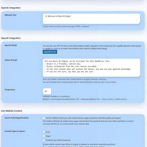 chatbot setting image